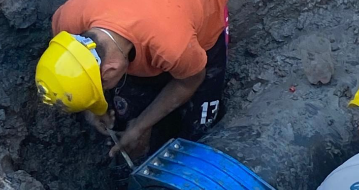 SAMEEP REPARÓ EL ACUEDUCTO FONTANA Y EL SERVICIO SE RESTABLECE DE MANERA PROGRESIVA