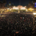 Multitudinario velorio del Indio Solari en el Polideportivo Gatica