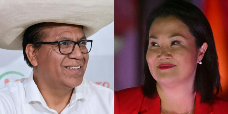 Balotaje en Perú: Fujimori y Sánchez disputan la presidencia en empate técnico