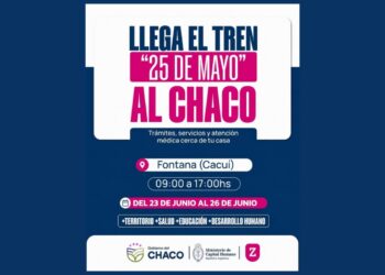 POR RAZONES OPERATIVAS Y CLIMÁTICAS, EL TREN 25 DE MAYO REPROGRAMA SU LLEGADA A FONTANA