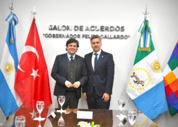 ZDERO RECIBIÓ AL EMBAJADOR DE TURQUÍA PARA AFIANZAR LOS VÍNCULOS COMERCIALES Y CULTURALES