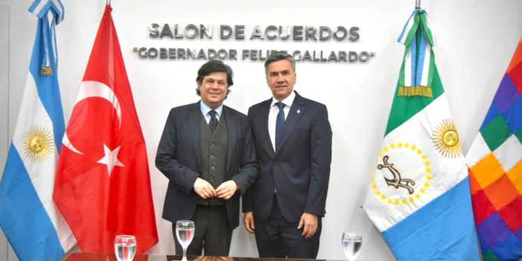 ZDERO RECIBIÓ AL EMBAJADOR DE TURQUÍA PARA AFIANZAR LOS VÍNCULOS COMERCIALES Y CULTURALES