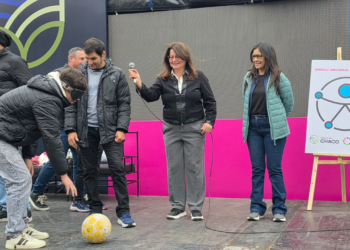 EN LA BIENAL: IPRODICH PROMUEVE LA ACCESIBILIDAD, LA INCLUSIÓN CON CAA Y FÚTBOL PARA CIEGOS