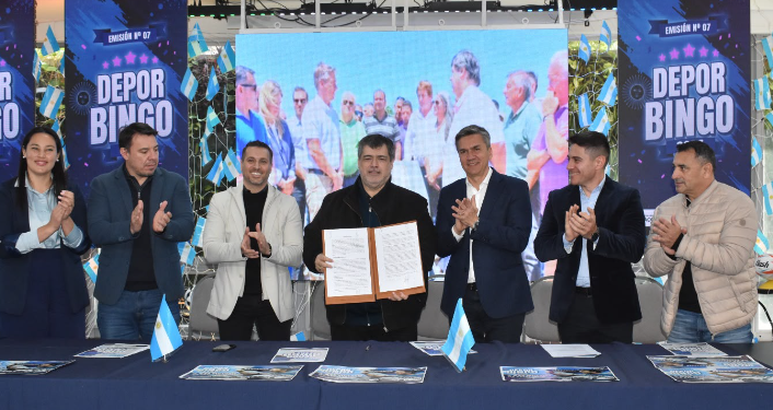 CONVENIO: PROVINCIA Y LOTERÍA CHAQUEÑA IMPULSAN NUEVAS OBRAS EN LA LIGA CHAQUEÑA DE FÚTBOL