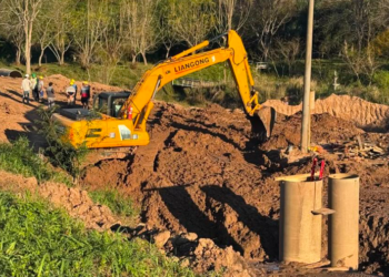 POR LAS OBRAS EN EL ACUEDUCTO, SAMEEP TRABAJA SIN PAUSAS PARA RESTABLECER EL SERVICIO