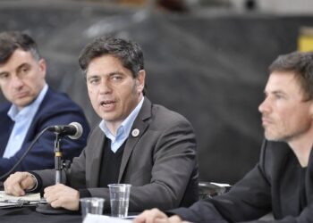 Axel Kicillof endurece su perfil opositor en Morón: “Es un plan de exterminio de la industria nacional”