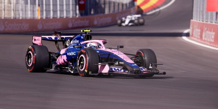 Franco Colapinto brilló en la clasificación de Madrid: metió el Alpine en Q3 y largará noveno en el GP de España