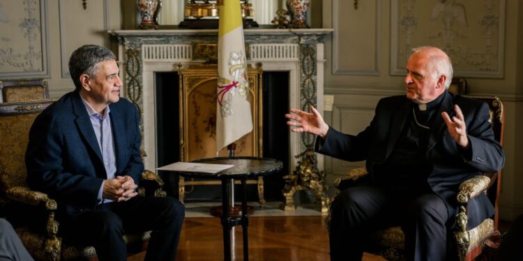 Jorge Macri activó los preparativos con el Vaticano para la histórica visita del papa León XIV