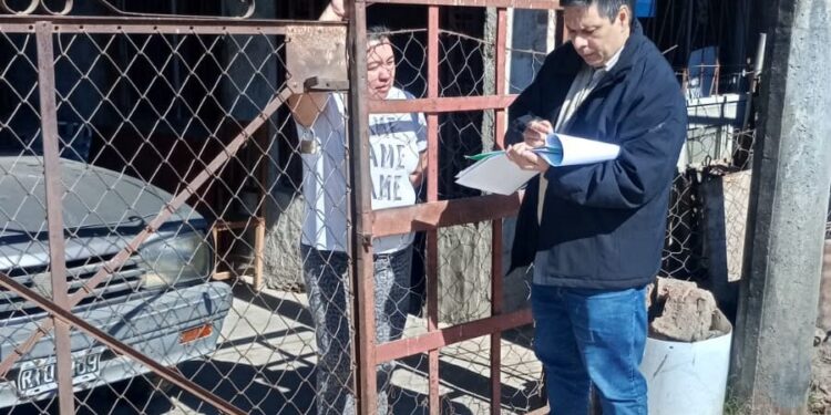 Regularización dominial en Resistencia: el IPDUV comenzó los relevamientos para escriturar el barrio 10 de Mayo