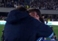 El llanto de Thiago en los brazos de Lionel Messi marcó el cierre de una era en el Monumental